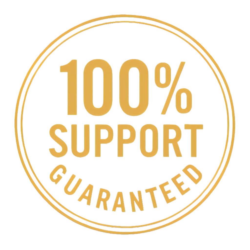 SodaSlim 100% support guaranteed seal