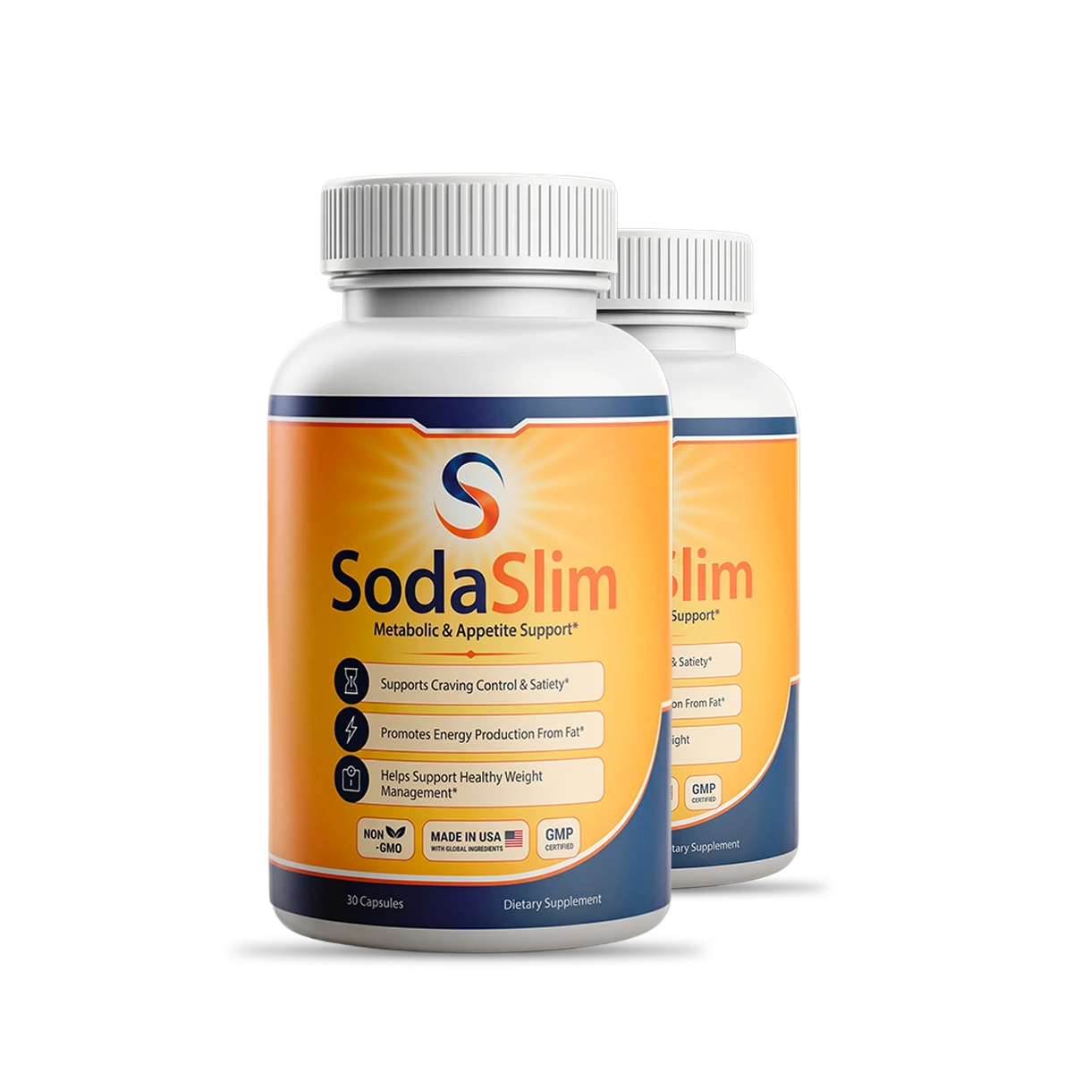 The SodaSlim 2 bottles pack