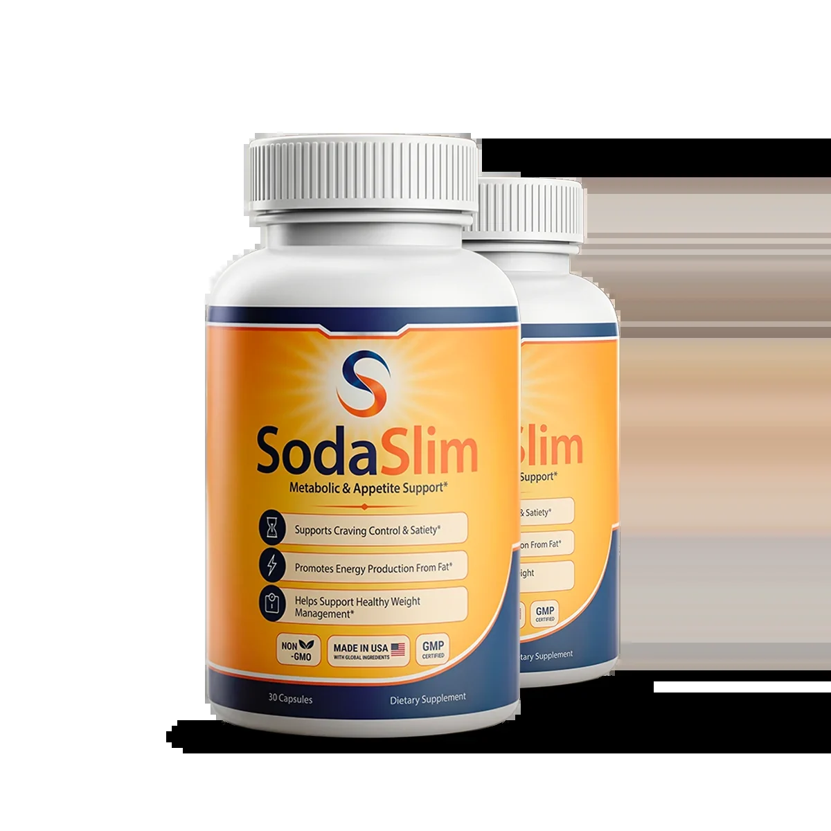 SodaSlim 2-bottle bundle pack shot