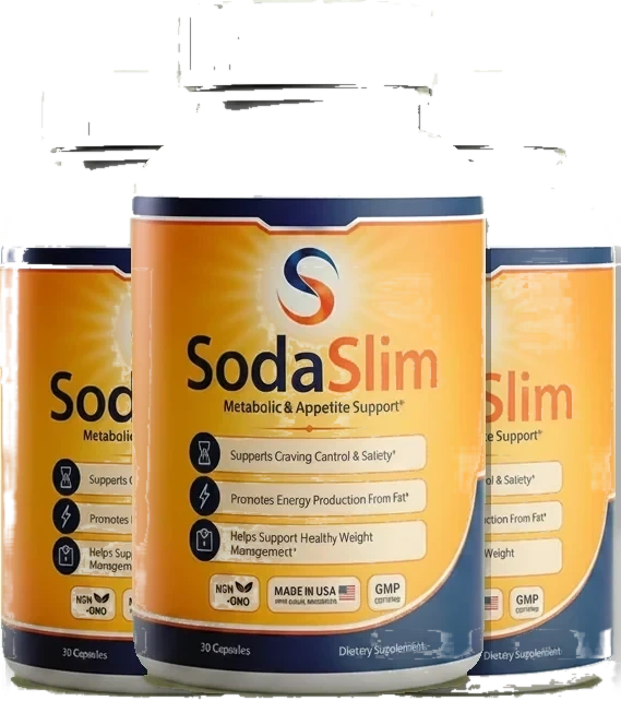 SodaSlim 3-bottle weight management package, 90 day supply